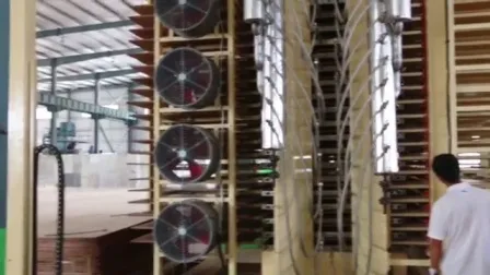 Macchina per pressa a caldo per impiallacciatura frontale di laminazione melaminica multistrato per compensato